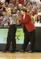 Working the refs in 2007 ACC Semifinal upset of undefeated #1 Duke -  - 