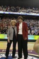 Cancer survivors Kay Yow and Debbie Ryan receive the ACSMA 2007 Bob Bradley Spirit & Courage Award -  - 