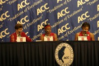 Press conference following State's 2007 upset of the #1 Blue Devils -  - 