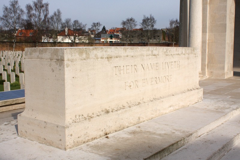 Monuments at Faubourg-D'Amiens Cemetery, Arras, France