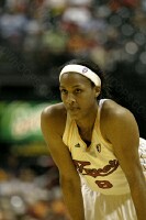  - Tammy Sutton-Brown of the Fever just returned from Turkey, where she competed against former Duke player Sheana Mosch.