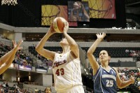 24-17, 0:03.1 1st - Alison Bales first WNBA basket came on a layup at the end of the 1st quarter, putting the Fever up 7