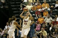  - Known for her passing in college, Ali got her first WNBA assist in the 4th quarter