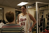 postgame - Alison interviewed by Karen Day - 2 of 2